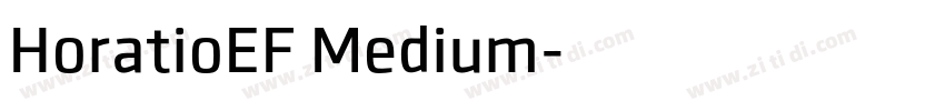 HoratioEF Medium字体转换